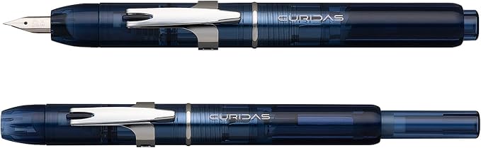 Platinum Fountain Pen, Curidus, Abyss Blue, Fine Point, PKN-7000#50-2