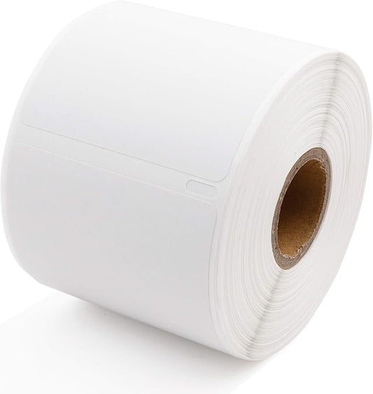 Compatible with Dymo Labelwriter 30256 Large Shipping Labels 2-5/16'' x 4'' | Thermal white paper label, for LW 450 Twin Turbo Duo printer, 59 mm x 102 mm, 300/Roll, 1 Roll, Black on white