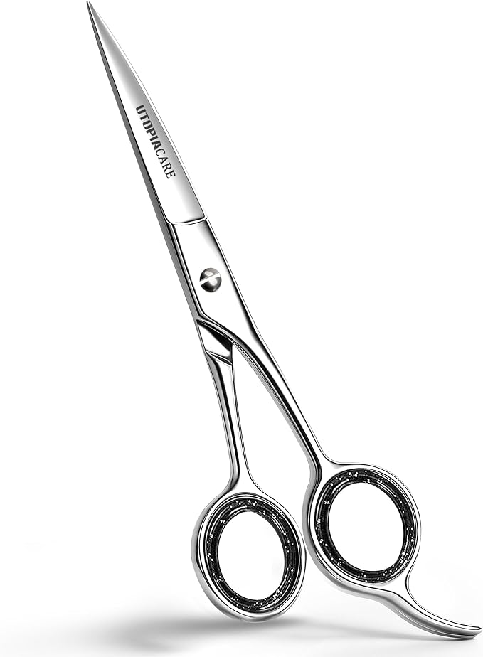Utopia Care Hair Scissors Professional- 6.5inch Stainless Steel Hair Shears | Professional hair cutting scissors Stainless Steel Blades for Barbers, Stylists & Home Haircuts