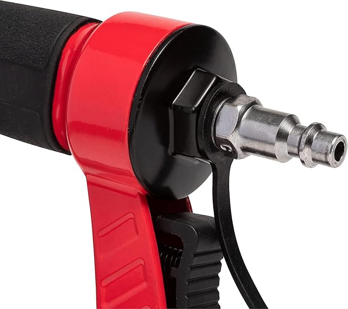 Arrow PT50 Oil-Free Pneumatic Staple Gun, Professional Heavy-Duty Stapler for Wood, Upholstery, Carpet, Wire Fencing, Fits 1/4”, 5/16”, 3/8", 1/2", 9/16” Staples , Red | Professional Stapler for Wood, Upholstery, Carpet, Wire Fencing, Fits 1/4", 5/16",...