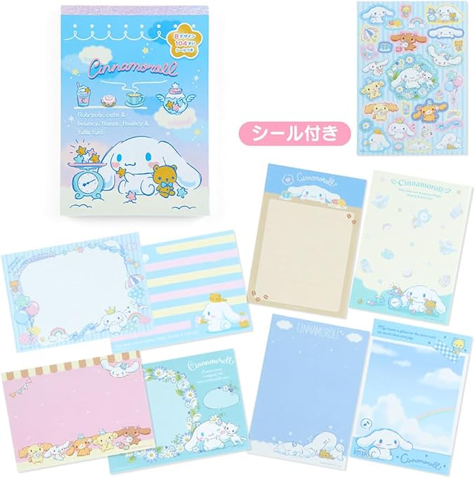 Sanrio Cinnamoroll 8 Design Memo 017043