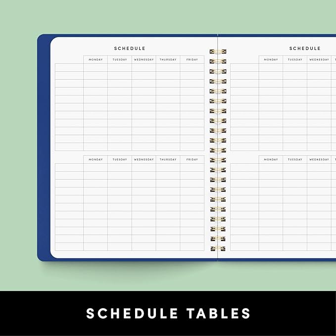 PAPERAGE Academic Planner, Weekly & Monthly Planner & Calendar, 12-Months, July 2026 - June 2027, (9.5" x 11"), School & Student Planning Agenda with Tabs, Bonus Pages & Inner Pocket, Raspberry