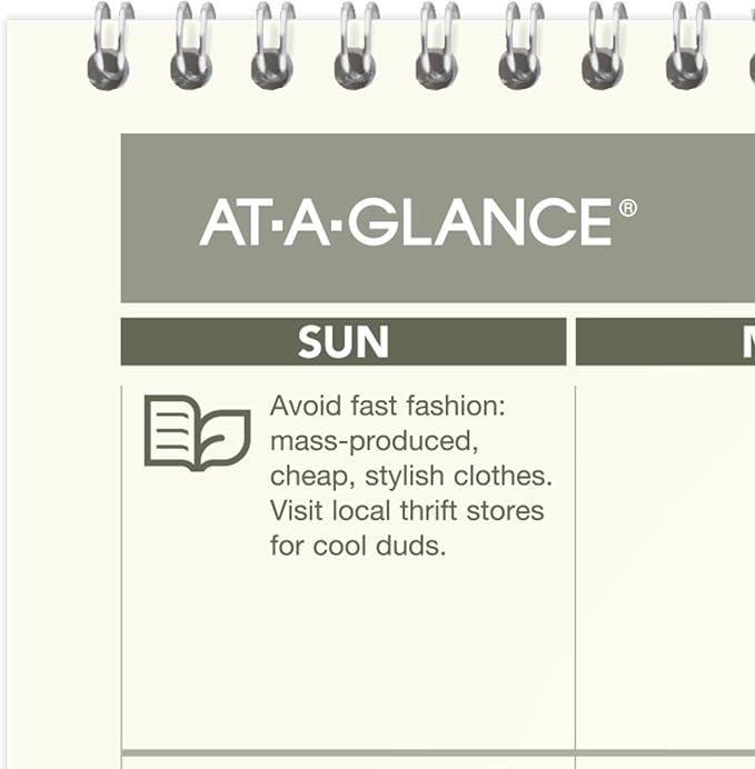 AT-A-GLANCE 2027 Wall Calendar, Monthly, 15" x 12" Planner, Unruled Daily Blocks, Recycled (PMG772827)