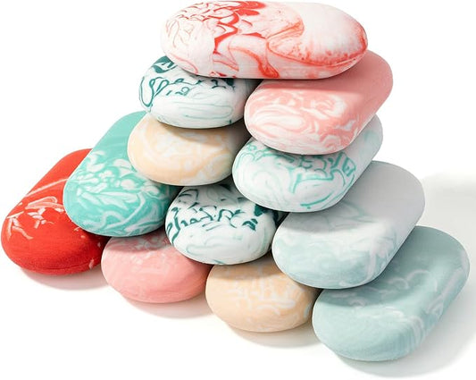 Mr. Pen- Marble Pencil Erasers, 12 Pack, 1" x 2" | Soft Rubber Marble Pencil Erasers for School, Office, Art Sketching, Homework, Exams, Clean Smudge-Free Correction
