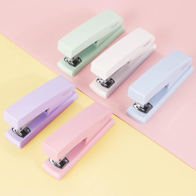 Tamaki Stapler, Office Stapler, Small Staplers for Desk, Blue