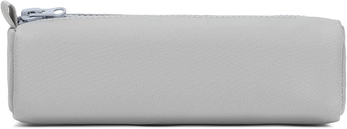 Pencil Case Lightweight and Durable Ideal Pencil Pouch for School and Office Supplies (Light Gray,Oxford)