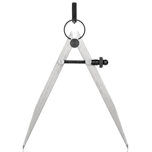 Mr. Pen- Adjustable Divider Leather Compass, 8 Inch, Lockable Metal Compass | Wing Dividers for Leather, Woodworking Compass, Compass for Woodworking, Large Compass for Woodworking, Wing Divider