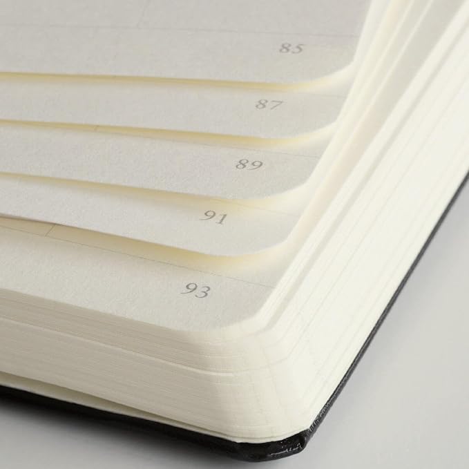 LEUCHTTURM1917 - 120G Special Edition - Medium A5 Hardcover Notebook - 203 Numbered Pages with 120gsm Paper (Navy, Dotted)