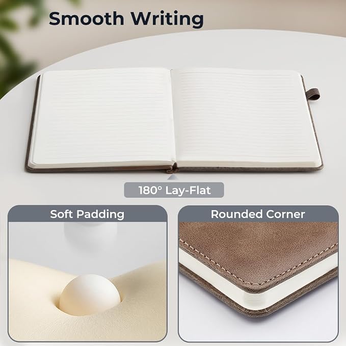 Journal 6 - Writing Notebook for Work & Travel, Women & Men | Press Soft. Smart Work.