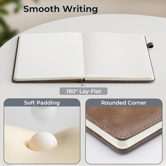 Journal 6 - Writing Notebook for Work & Travel, Women & Men | Press Soft. Smart Work.