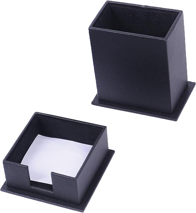 Leather Desk Organizer Set, 10-Piece Office Desk Accessories, Executive Desk Set for Professional