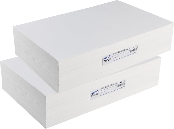 UCREATE Mixed Media Paper, Heavyweight, 12" x 18", 500 Sheets/Pack, 2 Packs | Sulphite Art Paper, Natural White, Medium Tooth, Dry and Wet Media, Class Pack, 1000 Sheets Total, P4833