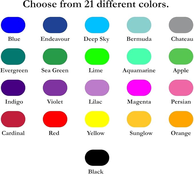 Return Address Labels Personalized, Address Labels for Envelopes, Return Labels Personalized Self Adhesive - Mailing Labels for Envelopes, 150 Labels On Sheets (White) - 21 Colors, 2 5/8" x 1"