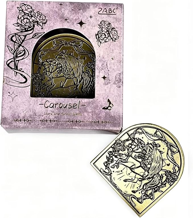 Vintage Flowers, Cats, Butterflies Metal Clip Decorative Binder Clip for Bullet Journal Junk Journal Collage Page Holder Art Journaling (xuanzhuanmuma)