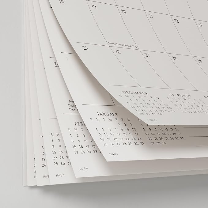 Jotsome Large Wall Calendar 2026-2027, Monthly Wall Calendar From July 2026 to December 2027 17 x 22 inch in Home and Office for Easy Organizing