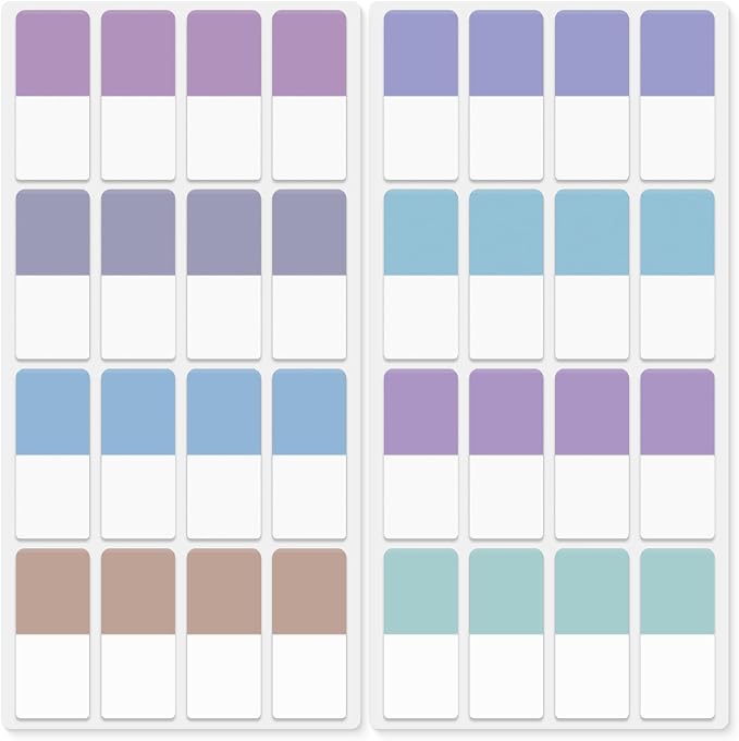 Mr. Pen- Sticky Index Tabs, 480 Pcs, Pastel Sticky Tabs for Notebooks | Page Markers, Page Tabs for Binders, Page Tabs Sticky Tabs for Books, Notebook Tabs, Book Sticky Tabs for Notebooks