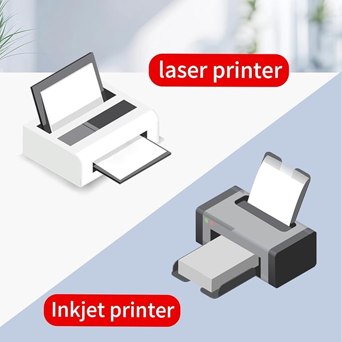 1" x 2-5/8" Address Labels- Gold Shipping Labels Stickers/Mailing Labe Stickers for Laser/Inkjet Printer, Matte Gold, 8.5”×11"- 20 Sheet