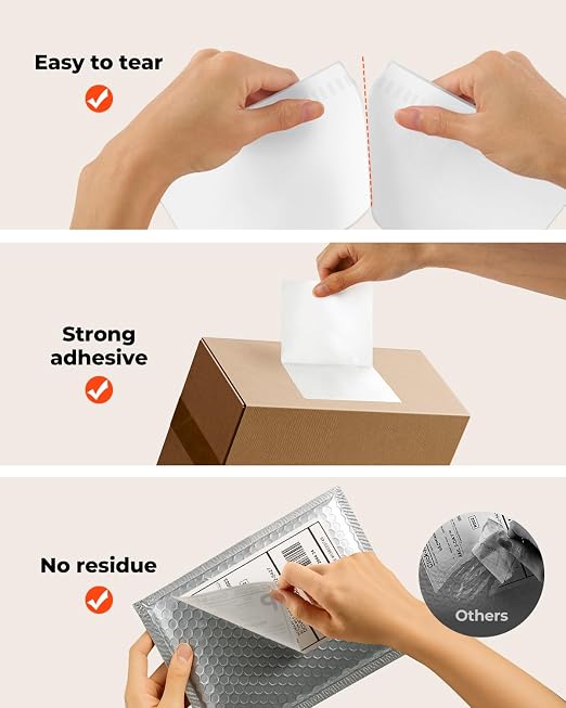 MUNBYN 4"x6" Thermal Printer Label, Shipping Labels, 220 Sheets/Roll | Compatible with Rollo, Jadens, Nelko, DYMO 4XL 1744907,1755120, No BPA and BPS, Print Clear and Sharp, Strong Adhesive