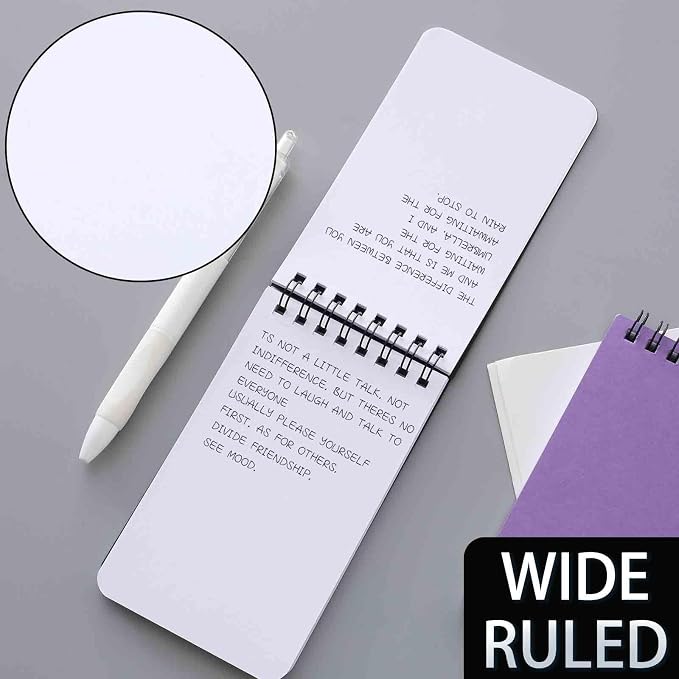 Pocket Notebook Mini Notepad Small Spiral Notebooks 3X5Inch (6-blank) | functionality PortabilityPortability convenience