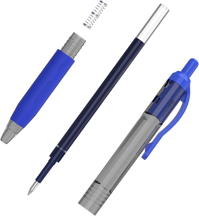 EYEYE G-103 Gel Pen 0.7mm, 5 Black 3 Blue 2 Red, Medium Point Pens | Retractable, Quick Drying, Ballpoint Pen Fine Point Smooth Writing Pens for Office School Supplies