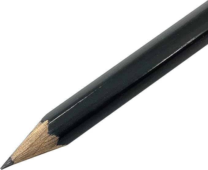 RoseArt U.S.A. Gold Pre-Sharpened American Wood Cased #2 HB Black Pencils, 36 Pack
