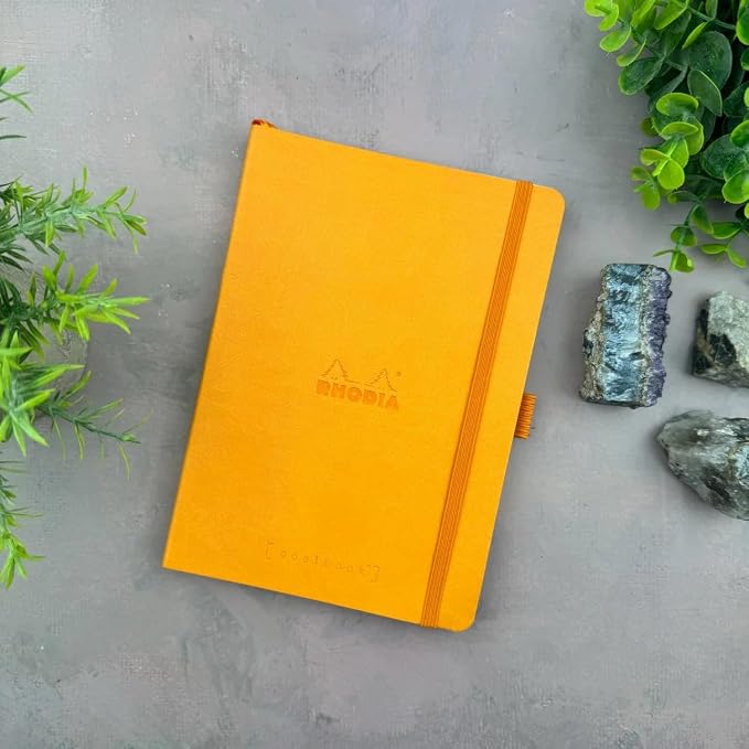 Rhodia Goalbook Journal, A5, Dotted - Orange
