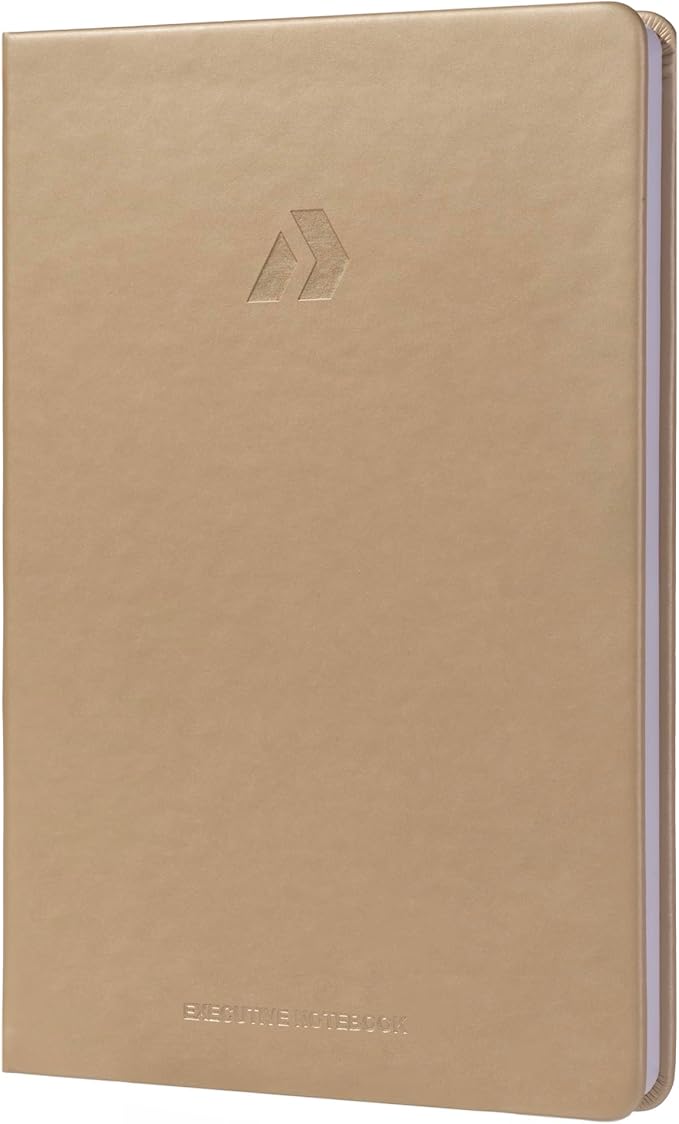 Nextnoid A5 LIned Notebook - 160 Pages, 120 GSM Paper, Skin | Hardcover A5 College Ruled Notebook for Work and Study, Journaling and Note-Taking, A5 Size (5.8" x 8.3") Journal