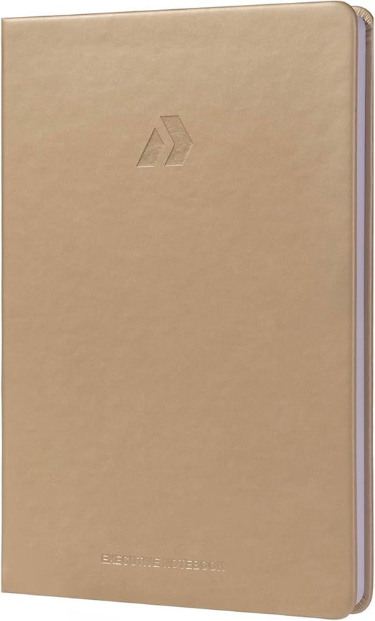 Nextnoid A5 LIned Notebook - 160 Pages, 120 GSM Paper, Skin | Hardcover A5 College Ruled Notebook for Work and Study, Journaling and Note-Taking, A5 Size (5.8" x 8.3") Journal