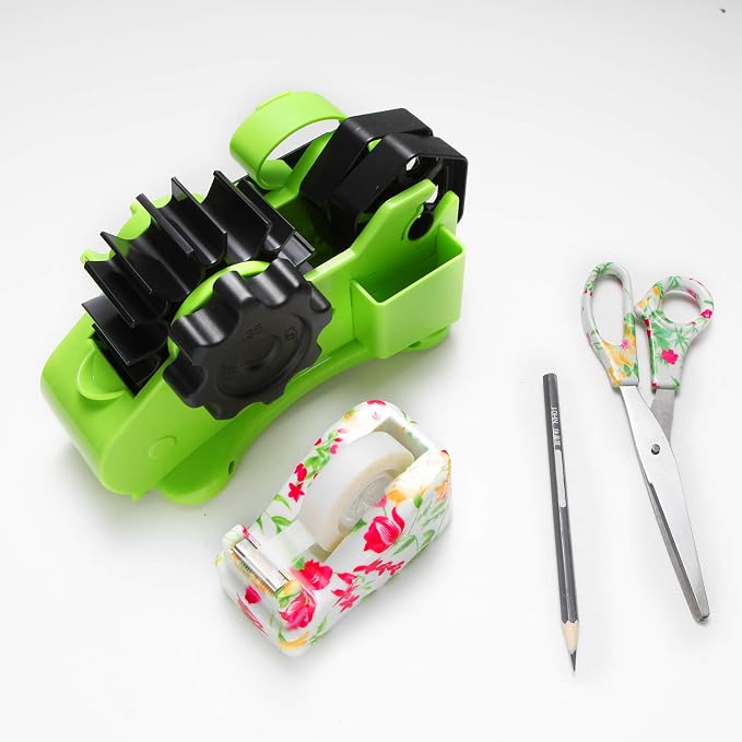 VIBRANZ-LAB Modern Multicolor Floral Craft Scissors, 8" Heavy Duty, Sharp Blades, Comfort-Grip, Ambidextrous, 1 Count