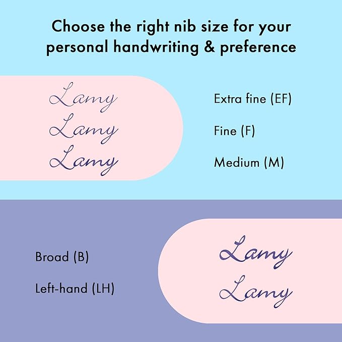 LAMY AL-star black purple - Fountain Pen with ergonomic grip & polished steel nib in size EF - lightweight aluminum body - including LAMY T 10 blue cartridge - Right-Handed