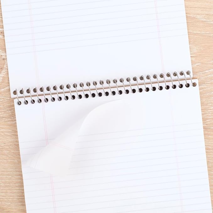 Cambridge Spiral Notebook,College Ruled Paper,8-1/2" x 11",70 Sheets,Top Bound,Navy (59882),(Pack of 12)