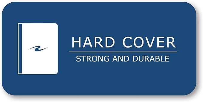 ROARING SPRING Hard Cover Composition Notebook, Black Marble Comp Book, 9.75″ x 7.5″, Wide-Ruled with Margin, 60 Sheets (120 Pages)