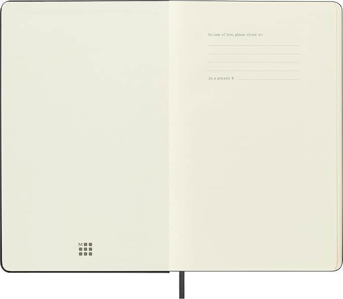 Moleskine Art Plus Sketchbook, Large, Plain, Black, Hard Cover (5 x 8.25)