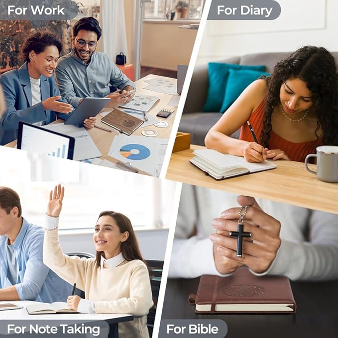 Journal 6 - Writing Notebook for Work & Travel, Women & Men | Press Soft. Smart Work.
