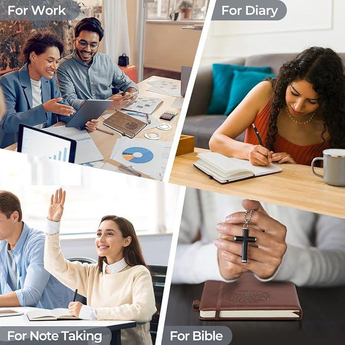 Journal 6 - Writing Notebook for Work & Travel, Women & Men | Press Soft. Smart Work.