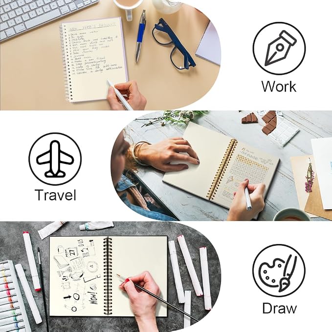Boss Lady 160 Blank Pages Hardcover Spiral Notebook for Women Boss | New Business Owner Gifts for Boss Female, AppreciationPresentfor Women Entrepreneurs, Boss Day Women's Day Gifts