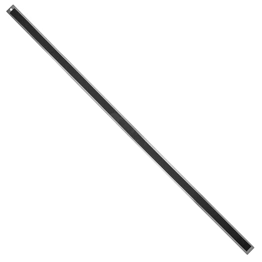 Stainless Steel 36 Inch Metal Ruler Non-Slip Rubber Back, with Inch and Metric Graduations