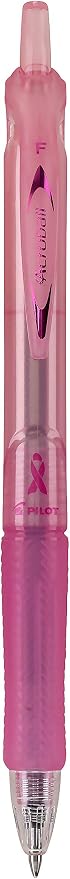 Pilot Acroball Colors Advanced Ink Refillable & Retractable Pens, Ball Point Pens, Fine Point, Pink Ink, 0.7mm, 12-Count