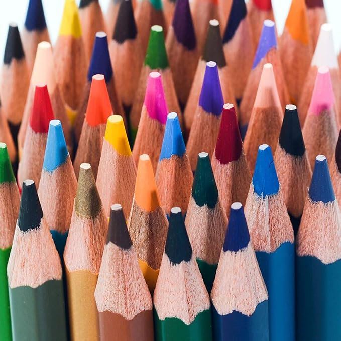 oily soft core smooth color pencil, 36 colors, smooth strokes