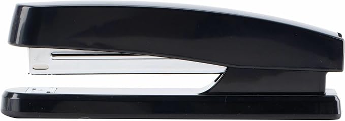 Business Source Desktop Stapler, Full-Strip, 20 Sheet Capacity, Black