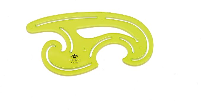 ALVIN French Curve Ruler Set FC33, Drafting Drawing Measuring Tool, Multipurpose for Design, Engineering, and Architecture, Great for Students and Professionals - Pack of 3