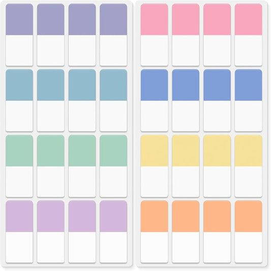 Mr. Pen- Sticky Index Tabs, 480 Pcs, Pastel Sticky Tabs for Notebooks | Page Markers