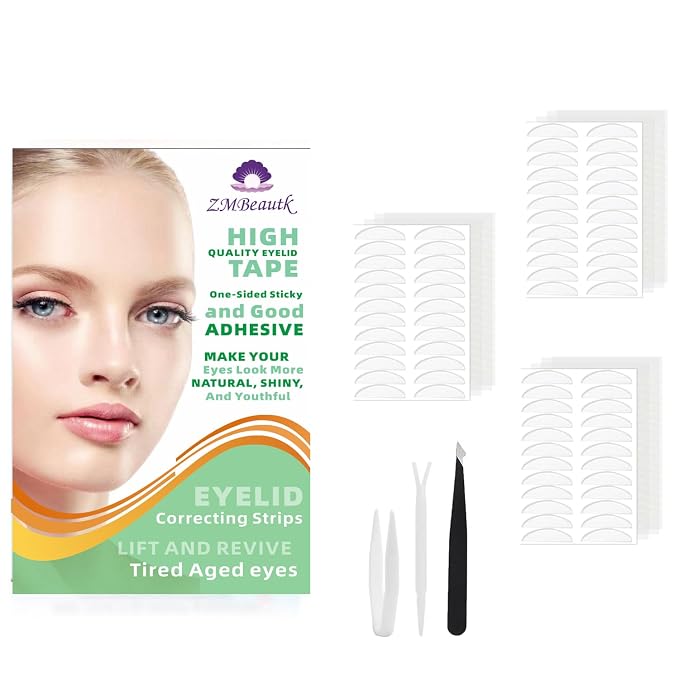 7MM 720pcs Eyelid Lift Tapes Eyelid Correcting Strips for Heavy Droopy Eyes