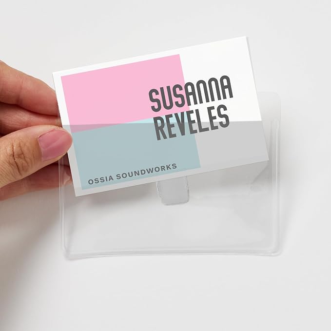 Avery Customizable Name Badge Inserts, 3" x 4", White, 2 Packs of 300, 600 Printable Name Tag Inserts Total (35392) | 2 Packs of 300, Printable Name Tag Inserts