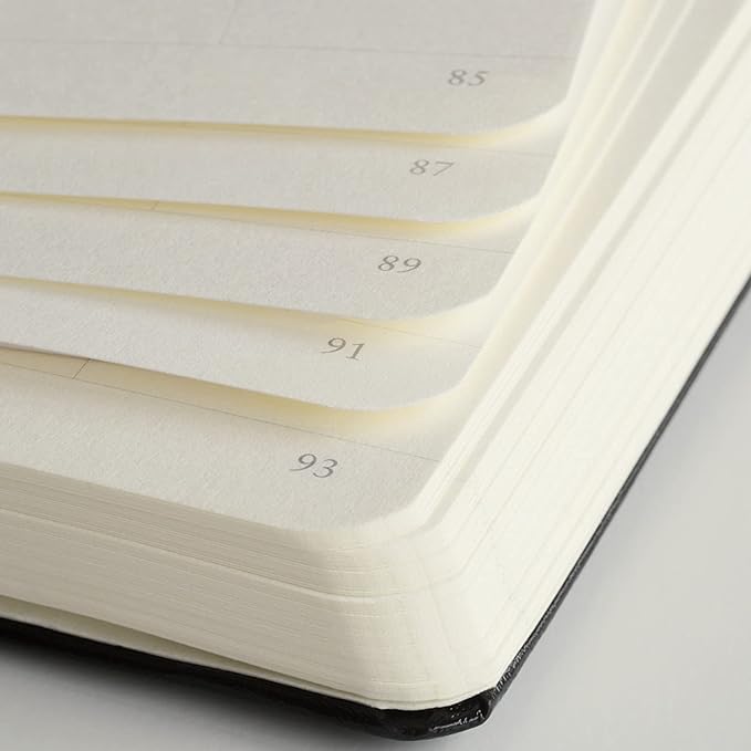 LEUCHTTURM1917 - Notebook Hardcover Medium A5-251 Numbered Pages for Writing and Journaling (Port Red, Squared)