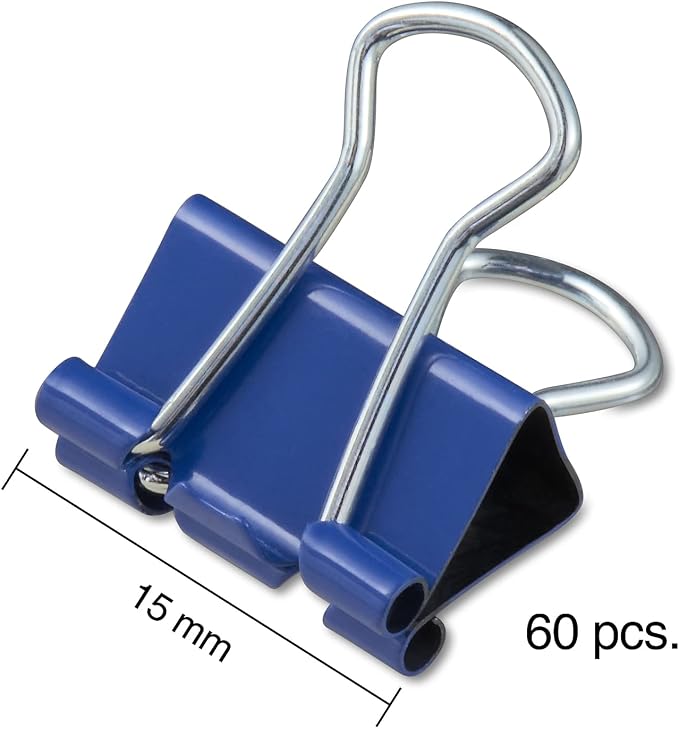 Staples Mini Binder Clips, Assorted Colors, 180 Pack – Small Clips for Notes, Receipts & Paper Organization