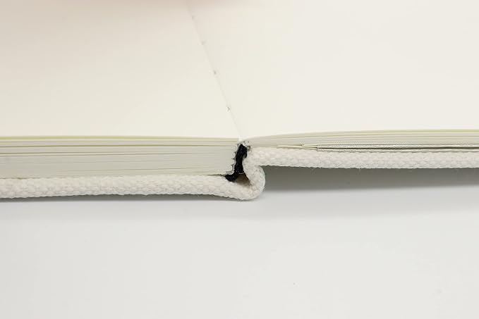 Etchr B5 Portrait Sketchbook - Cold Press Mixed Media 100% Cotton - Hardcover Drawing Book - Hardcover 6.9”x9.8 with 52 Pages