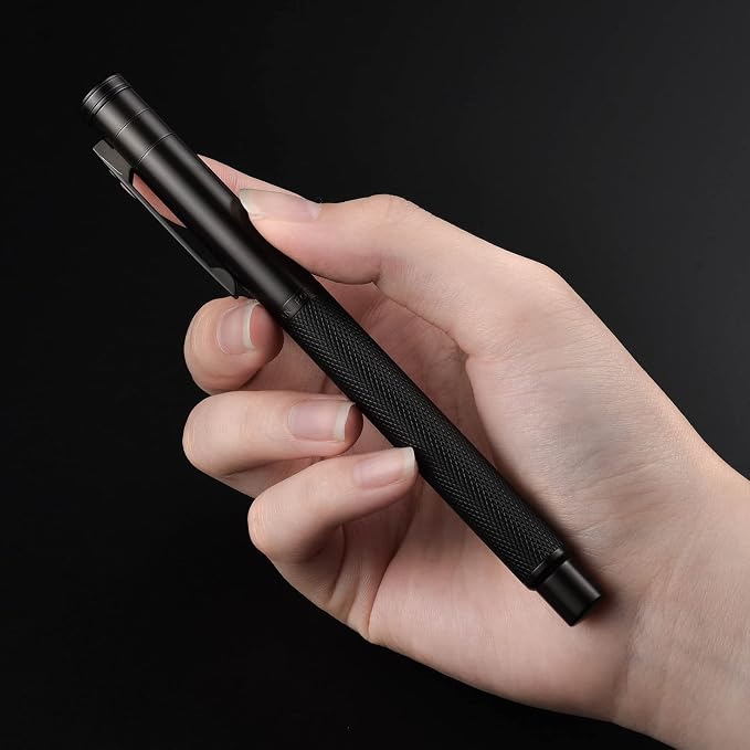 Hongdian Black Forest Fountain Pen Medium Nib Classic Design with Converter and Metal Pen Case Set
