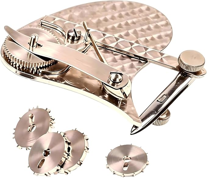 Vintage Precision Dotting Pen Set:Mechanical Gear Ruling Pen #B | Precision Drafting Tools for Blueprint,Professional Drawing Kit for Architects And Designers-Mechanical Gear Train Ruling Pen