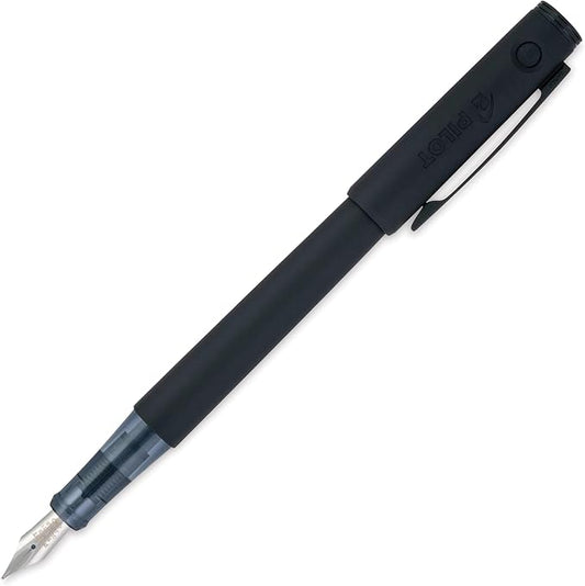 PILOT Explorer Lightweight Fountain Pen in Gift Box; Black Barrel, Medium Nib (16906)